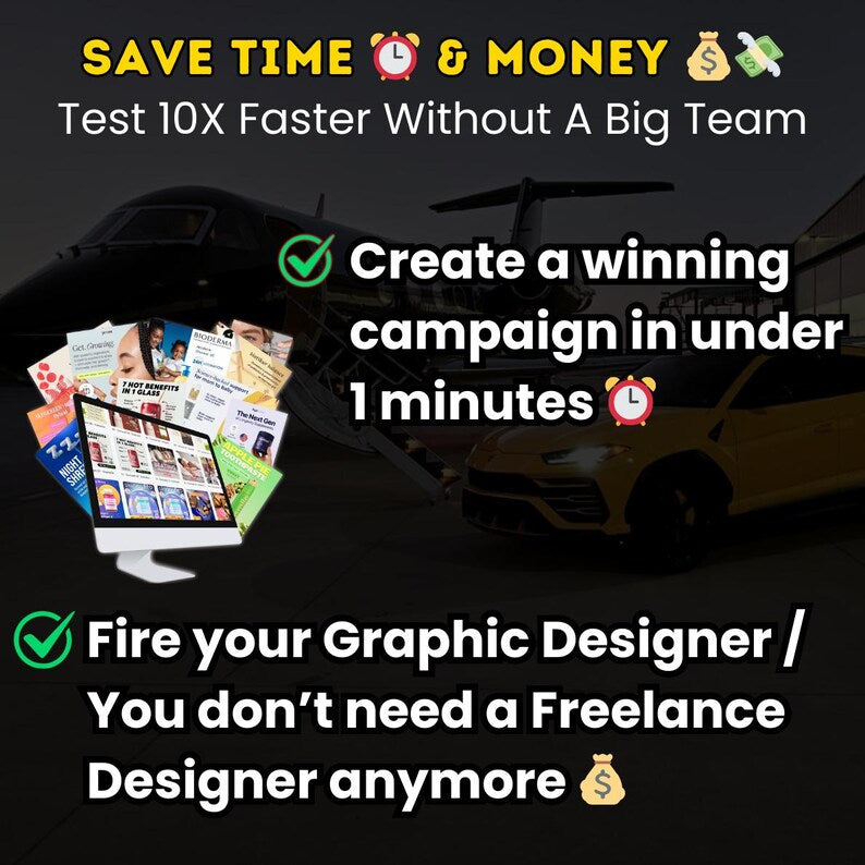 500+ Meta Ad Creatives Canva Templates