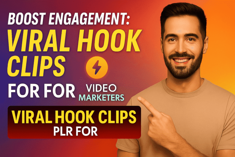 Boost Engagement: Viral Hook Clips PLR for Video Marketers (2025 Edition)